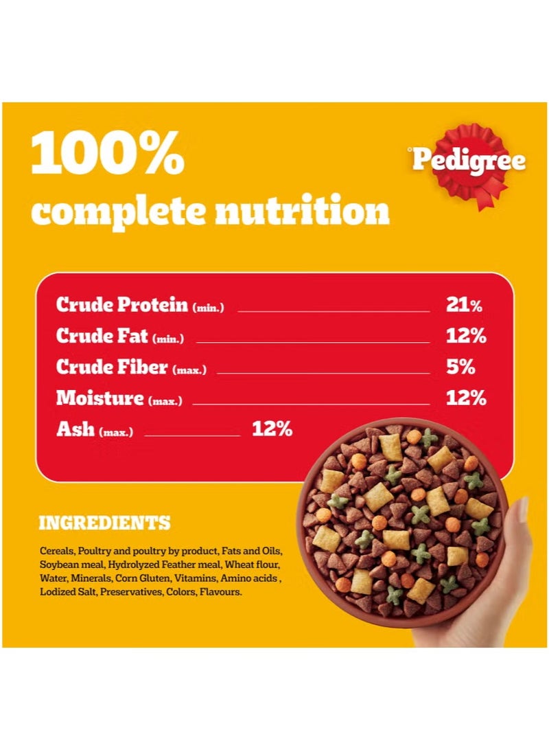 Pedigree Small Breed Beef Lamb And Vegetables Dry Dog Food Adult 1.5kg - Image 4